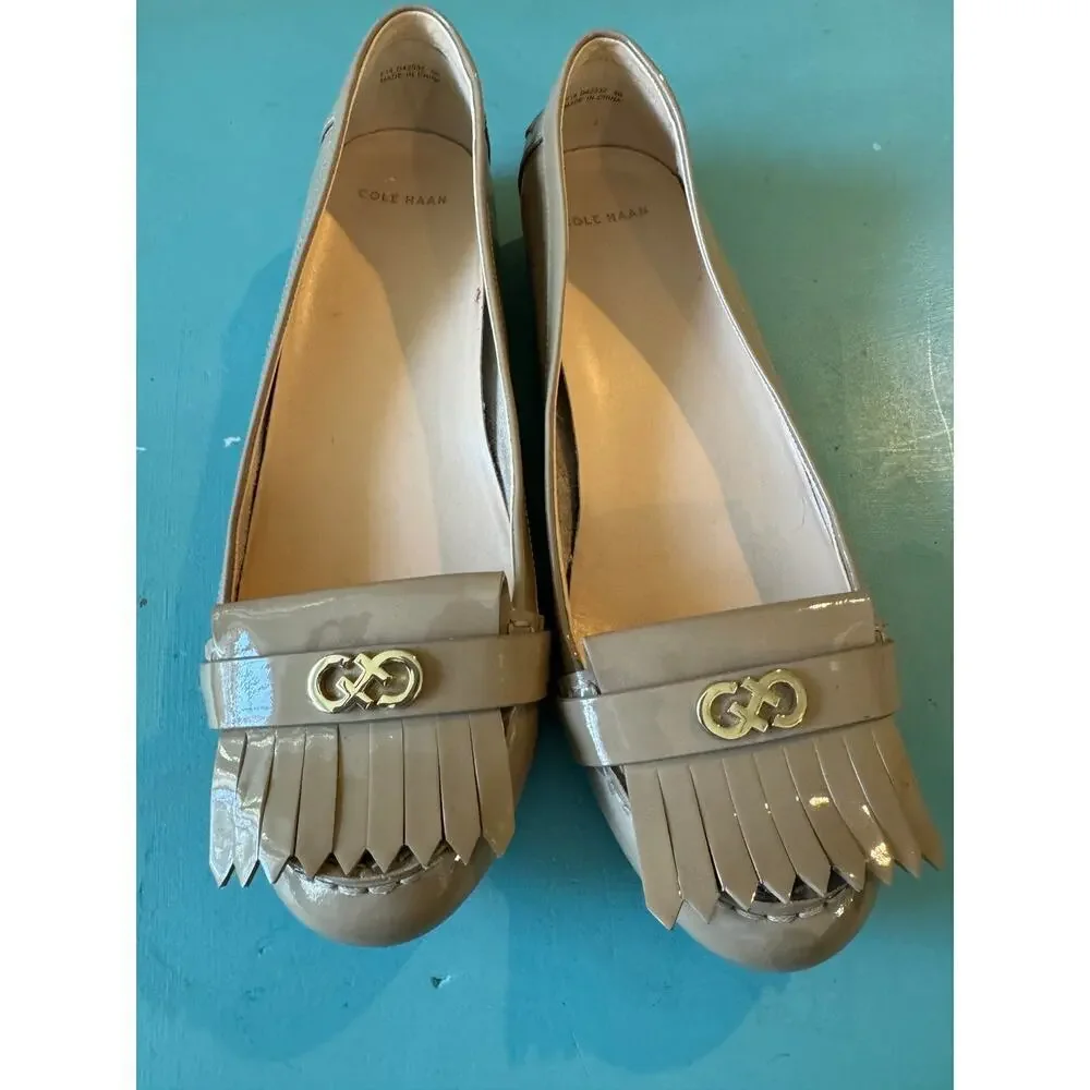 NWOT - COLE HAAN Cameo Loafer II, Patent leather shoes, women's size 8,